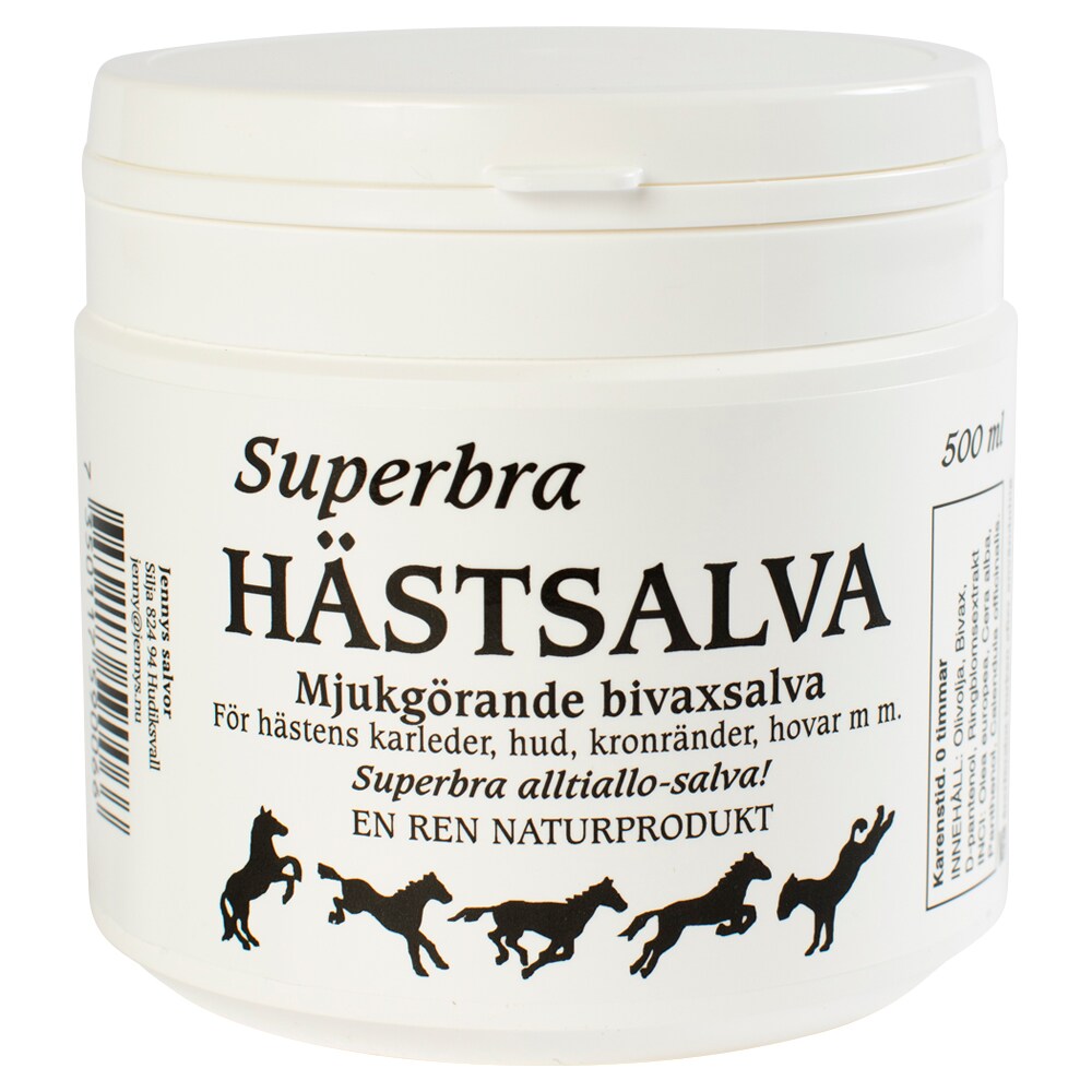 Hevossalva  500 ml Superbra Jennys Salvor