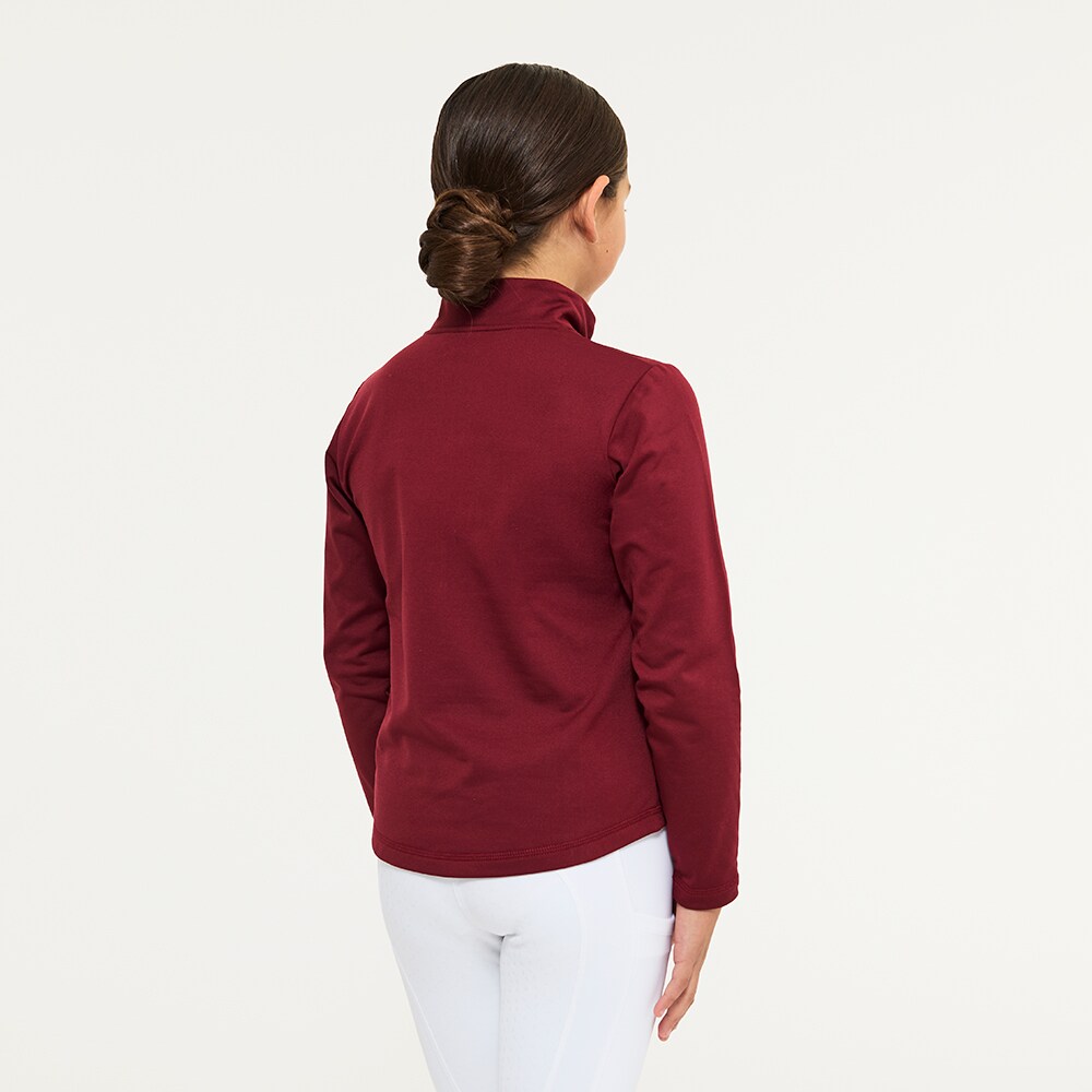 Tekninen toppi Juniori Ella half zip CRW®