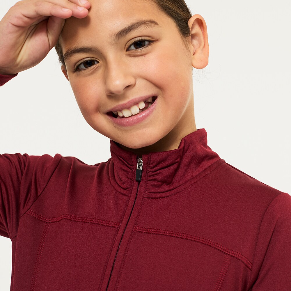 Tekninen toppi Juniori Ella half zip CRW®