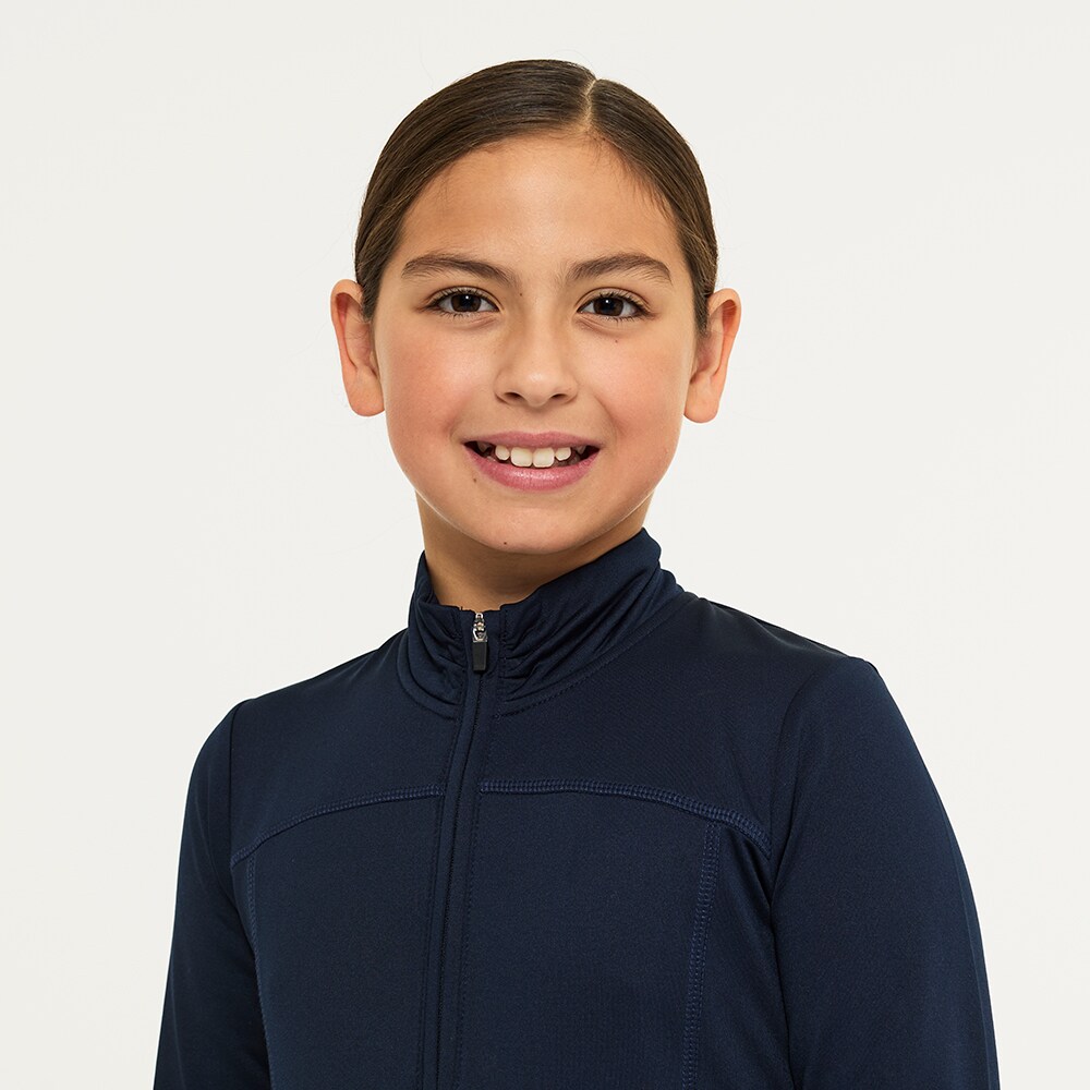 Tekninen toppi Juniori Ella half zip CRW®